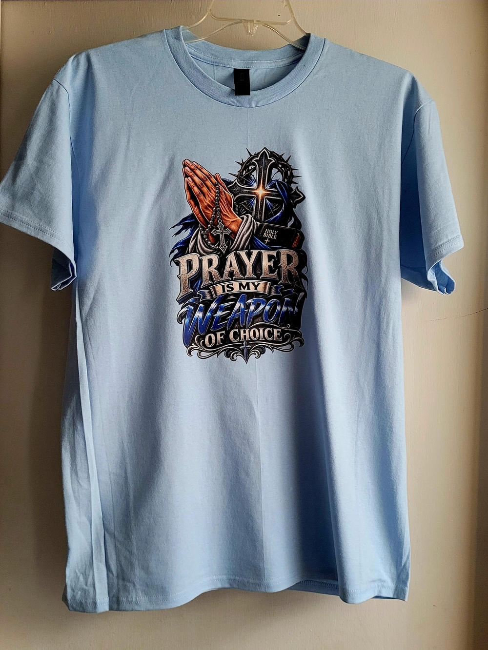 Prayer Is My Weapon Of Choice Graphic Tee Unisex